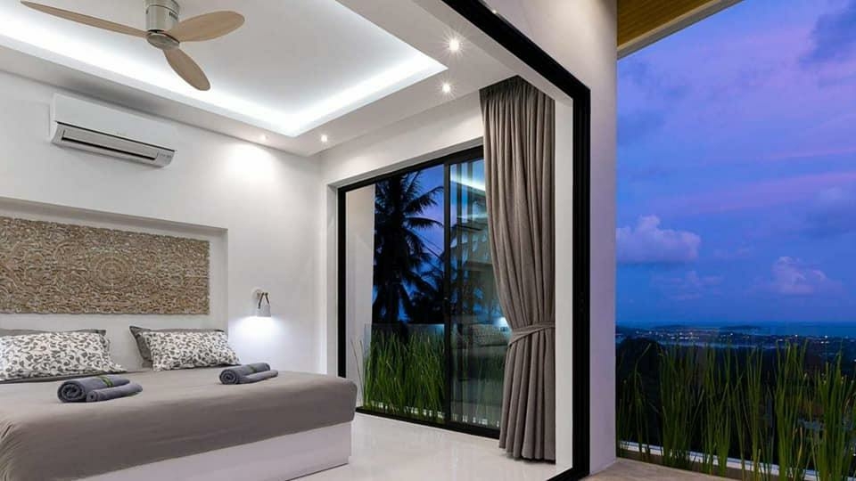 Brand new 3 bedroom panoramic seaview villa in Chaweng