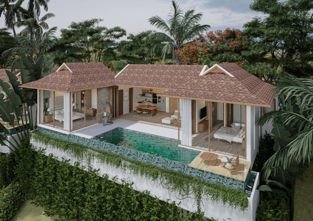 Stunning Sea-view 2 Bedrooms Pool Villa for Sale in Bangmakham